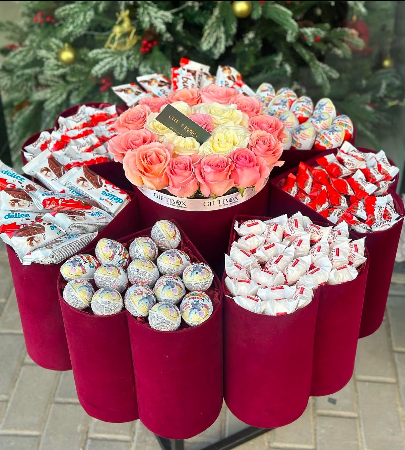 Luxury Chocolate Flower Box