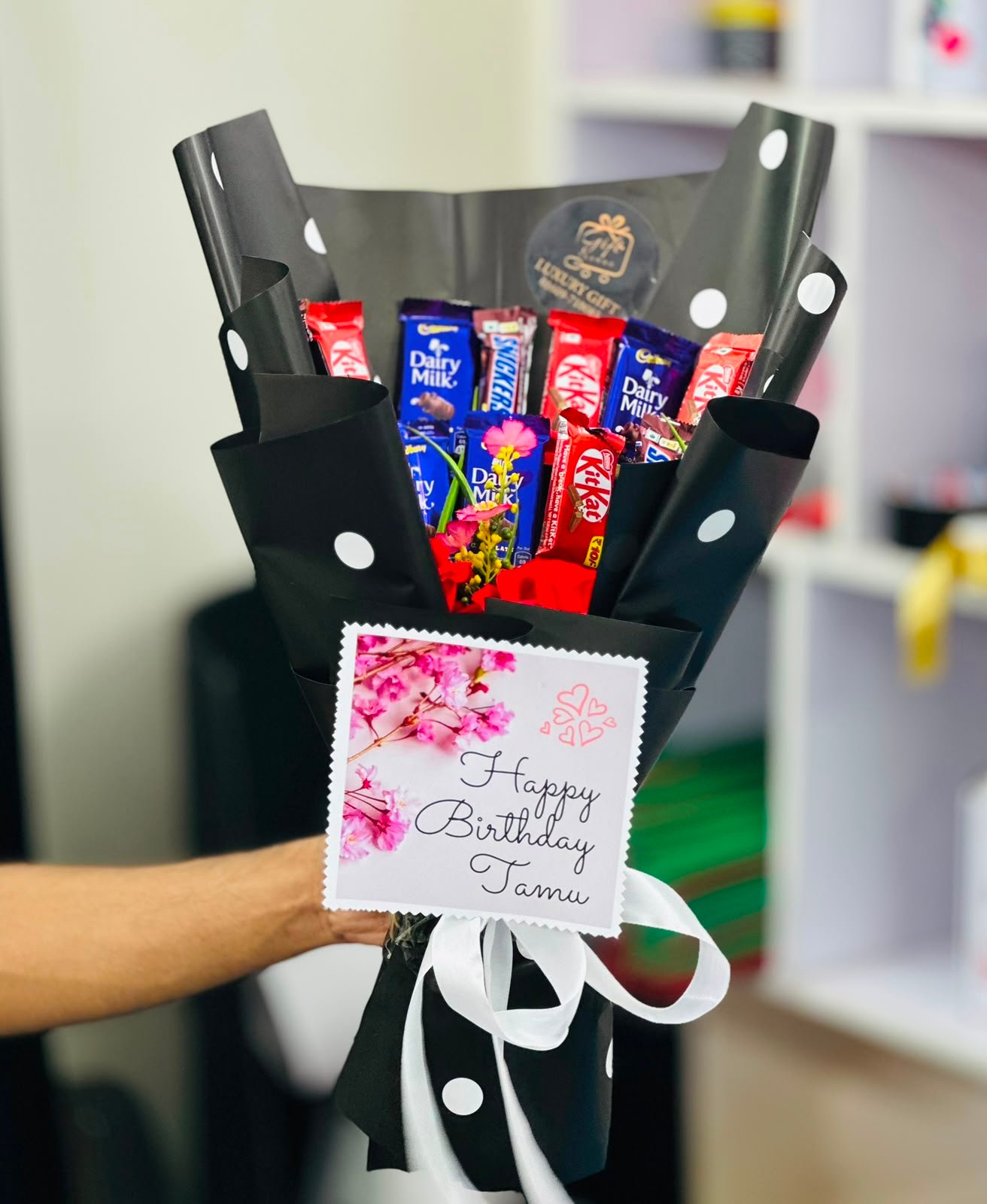 Customized Chocolate Bouquet