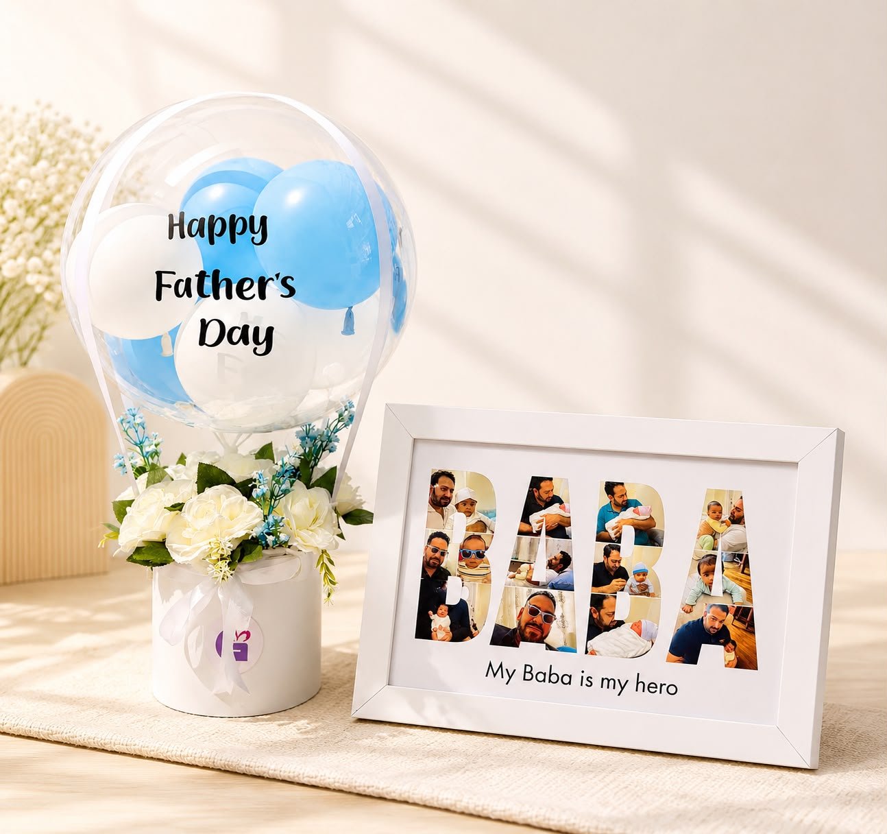 Father’s Day Photo Frame & Balloon Gift Set