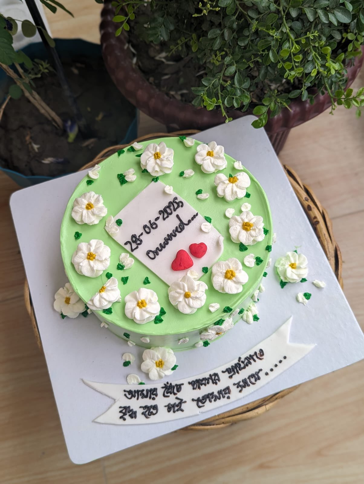 Floral Garden Cake