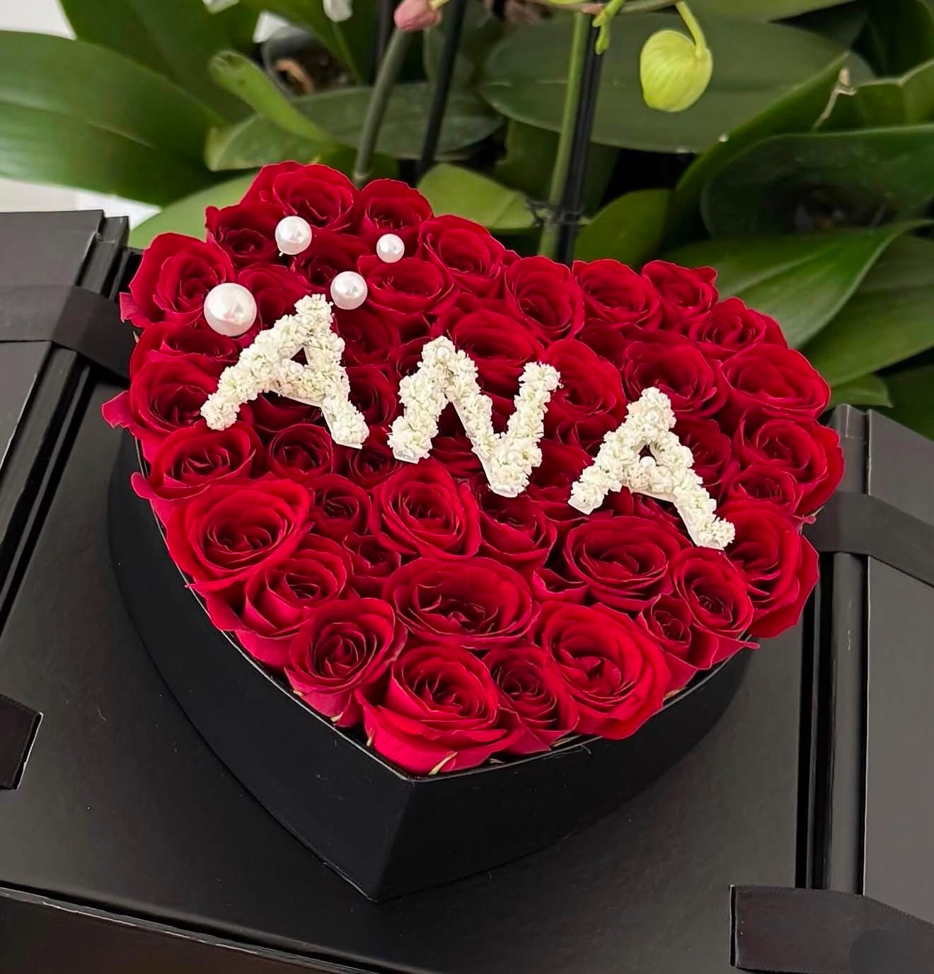 Personalized Rose & Chocolate Luxury Gift Box