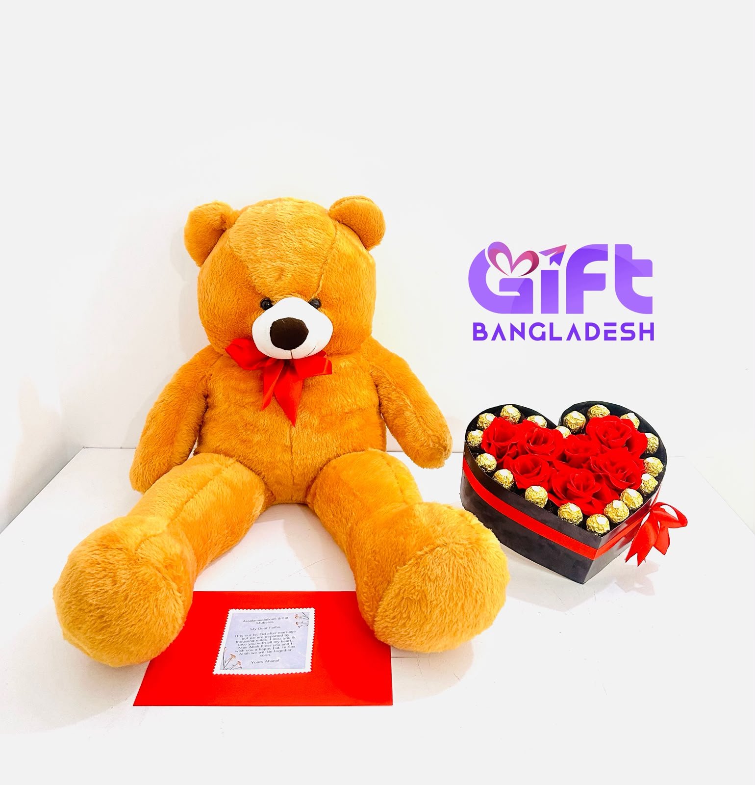 Love Teddy Gift Combo