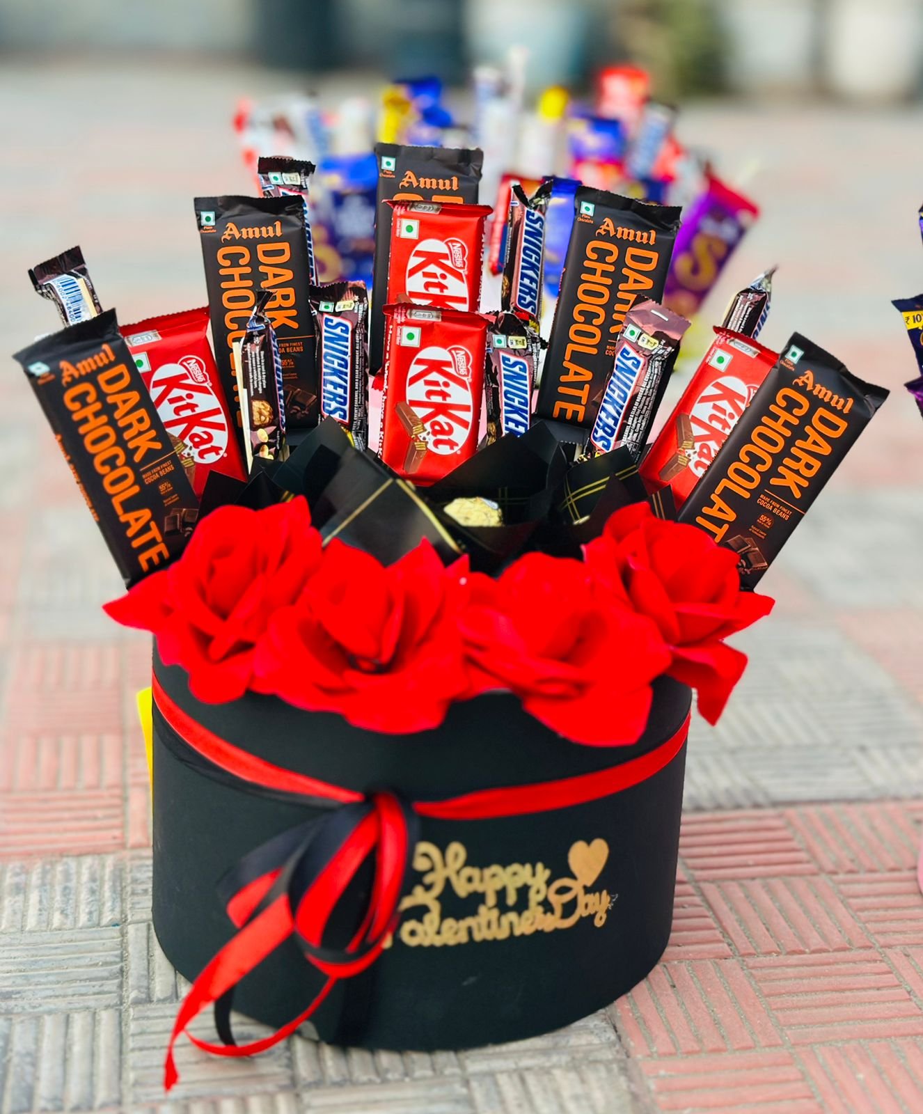 Luxury Valentine's Chocolate Arrangement