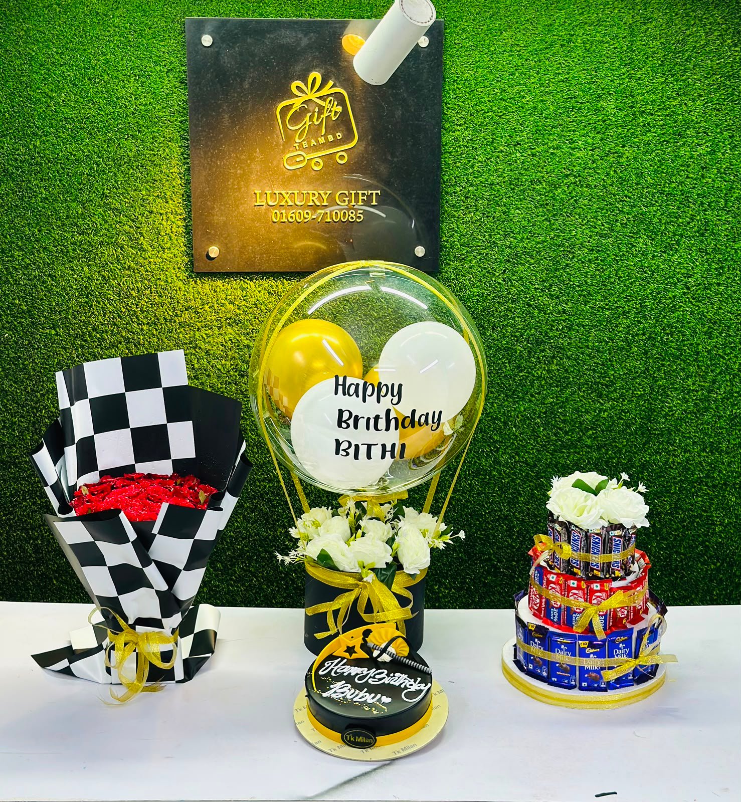 Golden Birthday Celebration Hamper