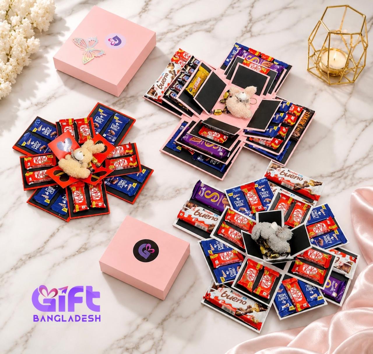 Premium Explosion Chocolate Gift Box Collection